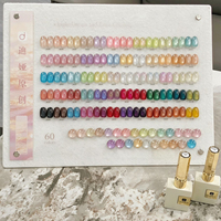 ZRKGEL TPO Sans HEMA 60 Couleurs Effet Smoothie Magnétique Velours Œil de Chat Gel Vernis à Ongles Tendance Beauté Longue Durée Brillant