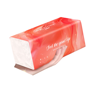 Chất lượng cao mềm đóng gói tùy chỉnh hộ gia đình dùng một lần 4ply mặt mô giấy bán buôn - Product Image 4