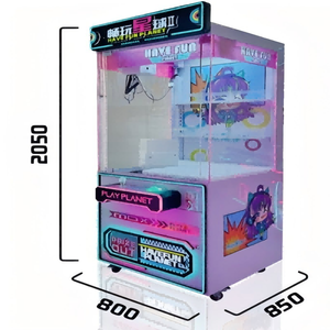 Máquina expendedora de monedas Happy Planet de alta calidad a buen precio, máquina de grúa con garra, juguete loco <span class=keywords><strong>para</strong></span> juguetes y regalos - Product Image 6