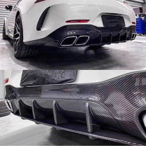 AMG GT50 <span class=keywords><strong>53</strong></span> 63 <span class=keywords><strong>4MATIC</strong></span> + Upgraded GT63S Diffuseur arrière en fibre de carbone avec embout d'échappement pour Mercedes-Benz AMG 2019-2023 - Product Image 5