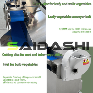 Coupe-<span class=keywords><strong>légumes</strong></span> multifonctionnel industriel commercial 220V pour <span class=keywords><strong>légumes</strong></span> racineux, à feuilles, persil, épinards, chou, pommes de terre, carottes - Product Image 3