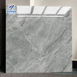 Carreaux de sol chinois Matériau de construction 60x60cm Carreau de céramique brillant en porcelaine polie émaillée - Product Image 4