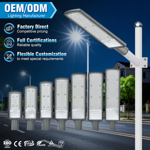 COVEDA <span class=keywords><strong>Lampione</strong></span> Stradale LED Professionale IP66 Impermeabile per Esterni 20W 30W 50W 100W 150W 200W 300W per Strade Principali e Autostrade - Product Image 1