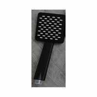 Single Hand Spray Black Large Yuanbao Base Bathroom Showerhead - Product Image 3