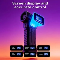 Souffleur d'air comprimé multifonction 2-en-1 certifié PPWR, 110000 tr/min pour ventilateur, 80W, rechargeable, écologique