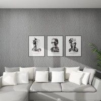Panneaux muraux modernes en pierre PU flexible, ignifuges, certifiés CE, pour revêtement mural intérieur/extérieur et dessus de table, imitation champignon, grandes dalles