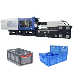 Cina fabbrica HAIDA HD680L automatico cassa di plastica macchina per lo stampaggio ad iniezione di frutta/verdura scatole di stoccaggio PP/HDPE materiale - Product Image 4