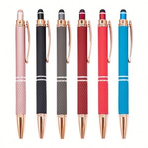 ปากกาสไตลัสแบบลูกบอล 2 in 1 รุ่นใหม่ สัมผัสนุ่ม พร้อมโลโก้ตามสั่ง - Product Image 1