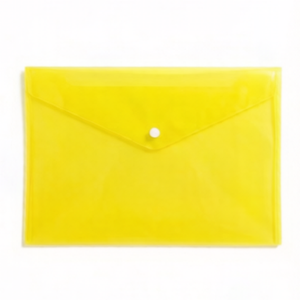 Carpeta de Archivo de Plástico PP A4 Colorida con Botón a Presión, Sobre para Documentos, Carpeta Portadocumentos Escolar para Estudiantes - Product Image 6