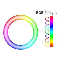 Penjualan laris lampu cincin Selfie mini LED isi ulang Logo kustom untuk ponsel