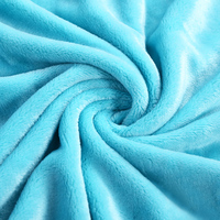 AZO-freie, umweltfreundliche, gestrickte, einfarbige, 100% Polyester, maschinenwaschbare, luxuriöse, flauschige, dicke Fleece-Sofa-Minkdecke 50*60