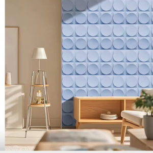 Nhà Máy Bán buôn PVC 3D tấm Tường 50*50 <span class=keywords><strong>cm</strong></span> Thiết kế hiện đại cho phòng khách căn hộ hội trường khách sạn trang trí - Product Image 1