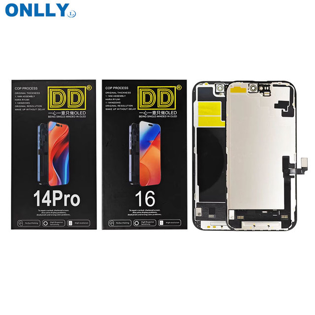 Wholesale DD OEM Hard Soft OLED 13 Pro Max Screen With Touch for iphone 13 14Pro 15 Pro Max OLED Screen Replacement