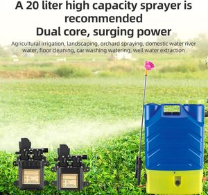 12V Brushless Dual Motor Diaphragm <b>Pump</b> 1.1MPA High Switch 8.0LPM 304 Stainless Steel <b>Water</b> 1 Year Warranty 1.5m Diaphragm Press - Product Image 5