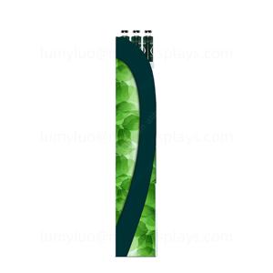 Exhibidor Metálico con Panel Perforado y Estantes, Estante de Piso para Productos de Champú y Cuidado del Cabello, Exhibidor para Supermercados y Tiendas Minoristas - Product Image 4