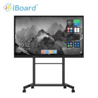 Écran tactile interactif de 98 pouces, panneau plat 4K UHD 3840*2160, panneau LCD multi-touch, tableau blanc interactif avec logiciel d'écriture
