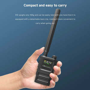 S10 Professional 1km Range Wearable Drone Detector 1.5 Inches Display avec 300M-6GHz Alarmer Equipment for UAV Detection - Product Image 6