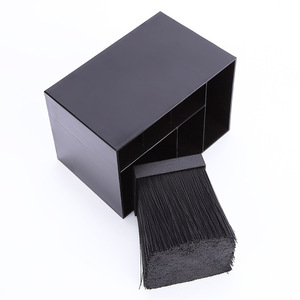 Wanmei Makeup Organizer <b>Box</b> 6 Compartments Plastic Storage Desk Organizer For Hairdressing <b>Tools</b> Black And White - Product Image 4
