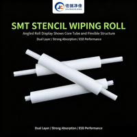 Rouleau de papier essuie-tout jetable pour machines SMT GKG MPM Desen Zhengshi, papier essuie-tout sans poussière