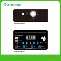 Nouveau purificateur de fumée mobile intelligent série DZF avec filtre HEPA à 99 % pour stations de soudage et graveurs laser