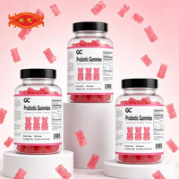 Gummies Probiotiques Personnalisées OEM Formule Lactobacillus Acidophilus Glutathion Vitamine C - Supplément Antioxydant Santé Adulte Personnalisé