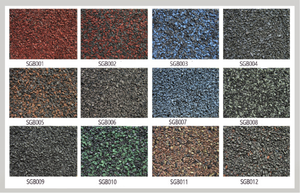 Hai lớp màu đỏ nhựa đường ván lợp màu cát vật liệu xây dựng cho Mỹ nhà thiết kế mái ngói sản phẩm - Product Image 4