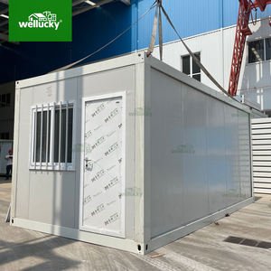 Cabine modulaire préfabriquée de maison de conteneur pliable de haute qualité avec structure en acier pour <span class=keywords><strong>abri</strong></span> d'urgence - Product Image 2