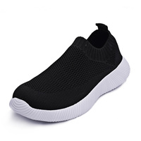 Nouveau modèle – Sacs à main grande taille 43 pas chers pour femmes – Baskets en tricot à enfiler pour femmes – Chaussures de sport à bas prix
