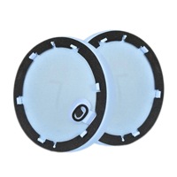 Coussinets d'oreille de remplacement pour Anker Soundcore Space One S1, en cuir protéiné doux pour la peau, surface lisse, réduction de la pression
