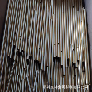 Aluminum Musical Wind Chime Tubes 6mm 135-185mm Round Hollow For Outdoor Decorations - Product Image 5