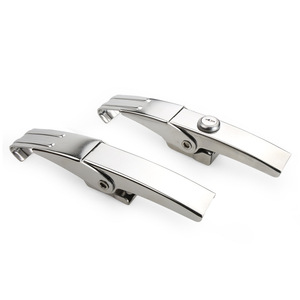 Loquets antivibrants robustes en acier inoxydable 304 A208BA208B-S verrouillables pour machines d'emballage alimentaire - Product Image 1