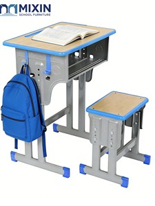 In hoogte verstelbare schooltafel afbeeldingen tafel ander schoolmeubilair met multiplex schoolbureau prijs meubilair - Product Image 3