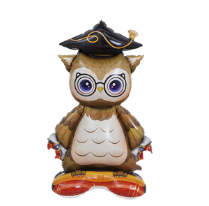 Globos de Animales con Temática de Graduación, Globos de Papel de Aluminio, Osito, Búho, Libro, Decoraciones <span class=keywords><strong>para</strong></span> Fiesta de Graduación - Product Image 5