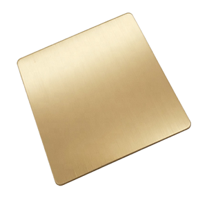 Feuille d'acier inoxydable brossé mat Aisi 420 Astm décoratif de 1,5 mm d'épaisseur, <span class=keywords><strong>prix</strong></span> au kg - Product Image 1