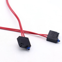 Botón de H3-D a prueba de polvo, Micro interruptor con cables triples, fabricante