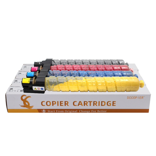 SC Copier Ricoh MPC3502 Color Toner Cartridge Compatible for Ricoh Aficio MPC3002 MPC3502 Copier Parts Toner Cartridge Supplier