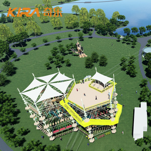 Kira thiết bị giải trí dây khóa học công viên chủ đề phiêu lưu đất trong nhà sân chơi ngoài trời - Product Image 4