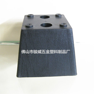 Plastic <b>Sofa</b> <b>Leg</b> 75x75x60mm Black Heavy Duty Furniture Hardware <b>For</b> <b>Sofa</b> - Product Image 3
