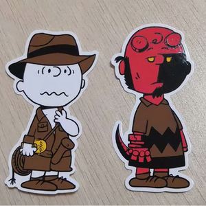 Autocollants en PVC imprimés découpés sur mesure avec logo de dessin animé OEM imperméables en gros - Product Image 5