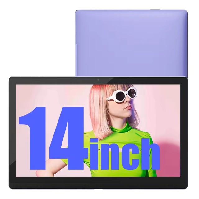 Wholesale Q14 Factory 14-inch Custom 4G Lte Tab 1920*1080 6GB + 128GB Android 12.0 Dual Core 2 in 1 Gaming for Bulk Orders
