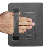 Étui universel personnalisé 7-8 pouces pour Supernote Nomad 2024 BOOX Nova Air Leaf 2, housse en cuir PU avec support et dragonne, direct usine