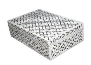 Cajas de Resina y MDF Hechas a Mano, Caja de Joyería de Madera, Diseño Único Indio LAMETIERARTZ, Rectangular, para Guardar Objetos - Product Image 6