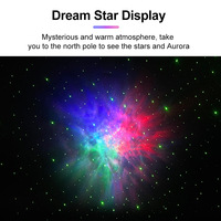 Projecteur de nuit LED atmosphère ciel étoilé lampe de Projection Laser colorée pour chambre à coucher