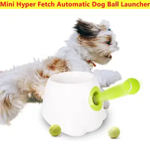 A Mazon Custom Interactive Pet Toy Automatic Throw Leak Food Feeder Treat Dispenser Dogs Training Tennis Ball Thrower Launcher