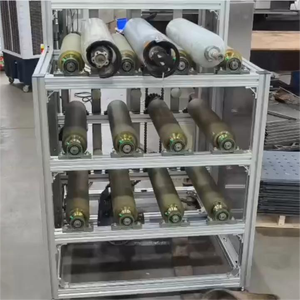 Attrezzatura per Miscelazione Gas GPL per Stazioni di Rifornimento, Macchina Automatica per Rotolamento Bombole con Velocità Regolabile, Multi-<span class=keywords><strong>Stazione</strong></span> - Product Image 3