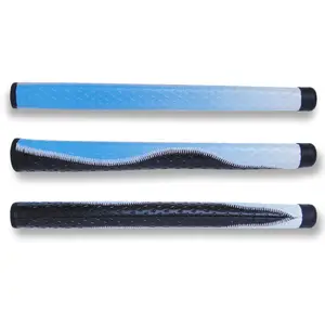 ขายส่งส่วนบุคคลพัตเตอร์PU Stickสำเร็จการศึกษาGolf Blue Club Grips