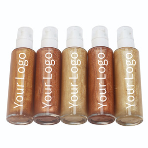 Vente en gros de maquillage végétalien personnalisé sans cruauté aux animaux Surligneur liquide à haute teneur en pigment de marque privée - Product Image 3