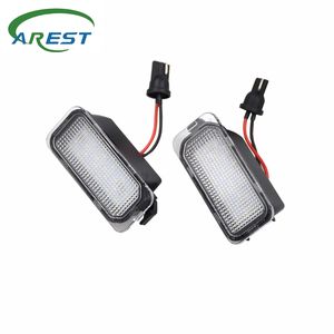 2Pcs Eclairage de plaque d'immatriculation pour <span class=keywords><strong>Ford</strong></span> KUGA <span class=keywords><strong>S</strong></span> MAX MONDEO MK4 <span class=keywords><strong>MK5</strong></span> MK2 <span class=keywords><strong>FIESTA</strong></span> 2008-2019 FOCUS ABS Plastic 12V LED Number Signal Light - Product Image 2