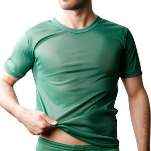 Custom <b>Men's</b> Active Sports <b>T</b>-<b>Shirt</b> Regular Fit <b>Cool</b> Quick Dry Breathable Anti-Pilling Nylon/Spandex Print - Product Image 4