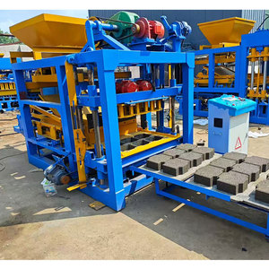 SY Concrete <strong>Block</strong> <strong>Machines</strong> for Construction QTJ4-25 New Full Automatic <strong>Vibration</strong> Hollow Paver Solid Brick <strong>Making</strong> Machinery Price - Product Image 3